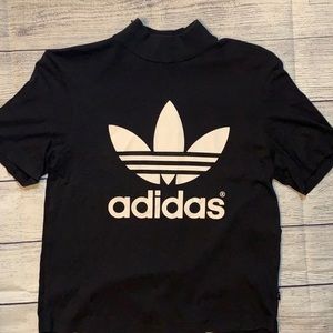 Adidas Mock neck T-shirt Size L (12)